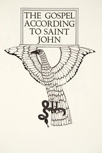 Orzeł św.Jana autorstwa Eric Gill