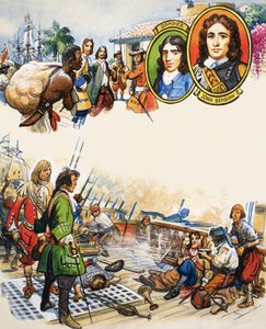 Album brytyjskiego marynarza: Dwóch słynnych marynarzy
