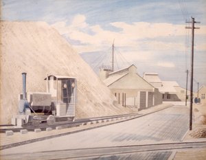Cementownia autorstwa Eric Ravilious