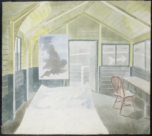 The Operations Room, c.1941-42  autorstwa Eric Ravilious