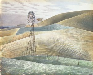 Wiatrak, 1934 autorstwa Eric Ravilious