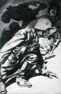 Burza, ilustracja z folio druków wydanych w Lipsku autorstwa Erich Erler