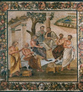 Rozmowa między filozofami autorstwa Erich Lessing