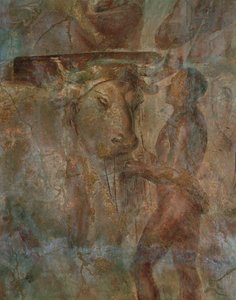 Wózek z dzieckiem Bachusa autorstwa Erich Lessing