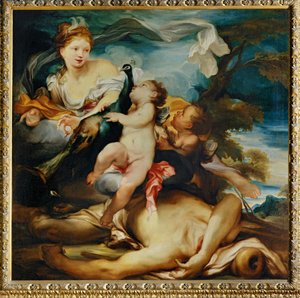 Junon et Argus - Junona i Argus ... autorstwa Erich Lessing