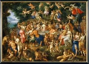 Ślub Tetydy i Peleosa ... autorstwa Erich Lessing