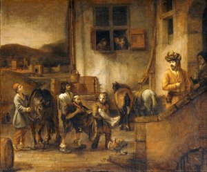 Przypowieść o dobrym Samarytaninie ... autorstwa Erich Lessing