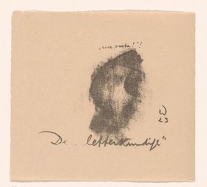 Człowiek liter (oryginalny tytuł na obiekcie) Idealists II i dalsze notatki (oryginalny tytuł serii) autorstwa Erich Wichmann