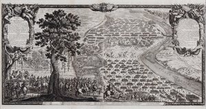 Bitwa Warszawska lipca 1656 r. autorstwa Erik Dahlbergh