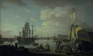 Port w Kopenhadze widziany z Larsens Plads