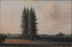 Obelisk wzniesiony na cześć męża stanu J.H.E. Bernstorff w Gentofte, na północ od Kopenhagi