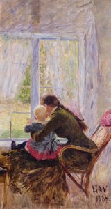 Ty i Bebe autorstwa Erik Theodor Werenskiold