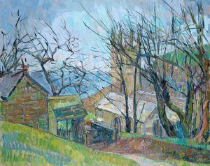 Wielebny Hawkers Church w Morwenstow