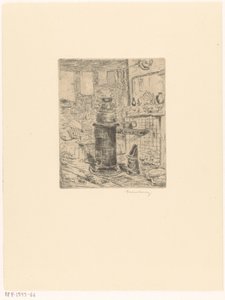 Gaz Geen (oryginalny tytuł na obiekcie) autorstwa Erkelens (signed by artist)