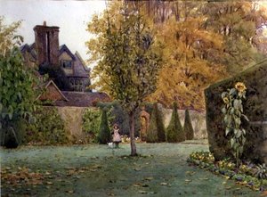 Loseley Park, Surrey autorstwa Ernest Arthur Rowe