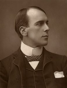 Edward Smith Willard, brytyjski aktor, 1888. autorstwa Ernest Barraud