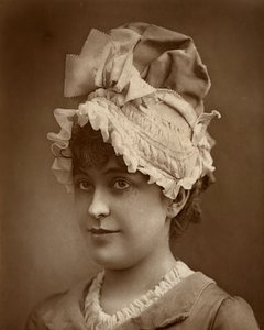 Geraldine Ulmar, amerykańska piosenkarka i aktorka, 1887 autorstwa Ernest Barraud