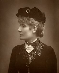 Harriett Jay, brytyjska pisarka i dramaturg, 1888 autorstwa Ernest Barraud