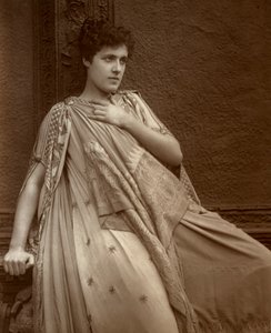 Julia Neilson, brytyjska aktorka, 1888. autorstwa Ernest Barraud