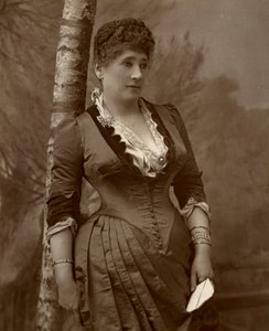 Pani John Wood, brytyjska aktorka i kierownik teatru, 1888.
