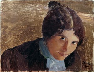 Marguerite Burnat-Provins autorstwa Ernest Bieler