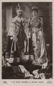 Król Jerzy V i królowa Maria