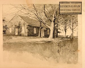 Birmingham Meeting House autorstwa Ernest C. Peixotto