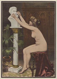 Pochlebstwa (kolor lito) autorstwa Ernest Chateignon