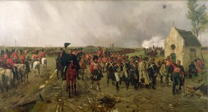 Marsz Wellingtona z Quatre Bras do Waterloo, 1878 r.