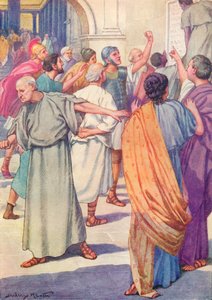 „Spisy skazanych rozwieszono na forum”, ok. 1912 r. 1912 r