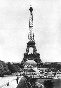 Wieża Eiffla z Trocadero, Paryż, 1931. autorstwa Ernest Flammarion