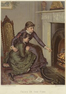 Twarze w ogniu autorstwa Ernest Gustave Girardot