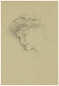 Portret młodej kobiety