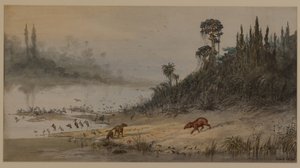 Pejzaż, 1871 autorstwa Ernest Henry Griset