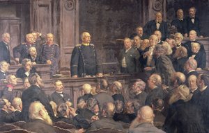 Konferencja Niemieckiego Reichstagu 6 lutego 1888, 1896 autorstwa Ernest Henseler