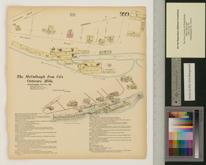 Octoraro Mills, Rowlandville, Maryland, Hexamer General Surveys, 1876 r