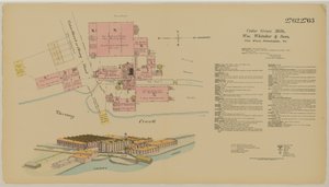Tabor St. i Olney Road, Hexamer General Surveys, 1894 autorstwa Ernest Hexamer