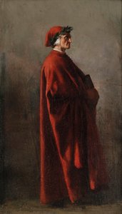 Dante Alighieri 1265-1321. autorstwa Jean Louis Ernest Meissonier