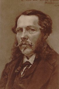 Portret pianisty i kompozytora Alfreda Quidanta 1815-1893, 1872. autorstwa Jean Louis Ernest Meissonier