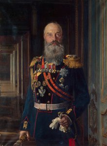 Portret wielkiego księcia Michała Nikołajewicza Rosji”, 1832-1909, 1913. autorstwa Ernest Karlovich Liphart