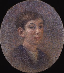 Portret chłopca, data nieznana (olej na płótnie) autorstwa Ernest L. Bonnotte