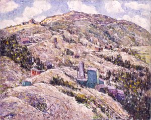 Wydobycie złota, Cripple Creek, 1929.