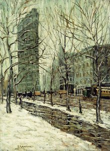 Budynek Flatiron autorstwa Ernest Lawson