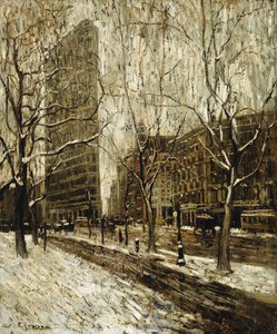 Budynek Flatiron, Nowy Jork autorstwa Ernest Lawson