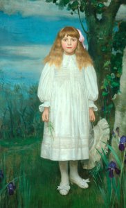 Panna Katarzyna Howard, ok. 1904 (olej na płótnie)