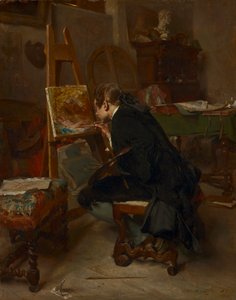 Malarz, 1855. autorstwa Jean Louis Ernest Meissonier