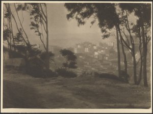 Miasto ze szczytu wzgórza autorstwa Ernest Mitchell Pratt