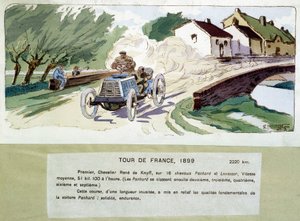 Wyścigi: Tour de France autorstwa Ernest Montaut