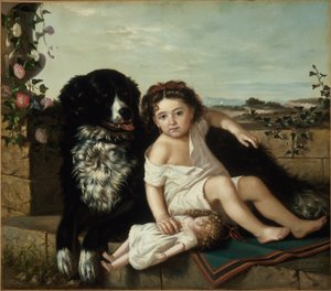 Portret dziewczyny z psem, 1879