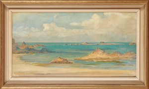 St. Lunaire (olej na płótnie) autorstwa Ernest Normand